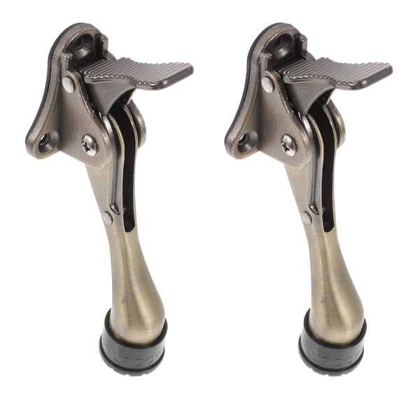 GOOHOCHY Zinc Alloy Door Stop 2Pack 4.44X1.89X1.02in For Homeowners