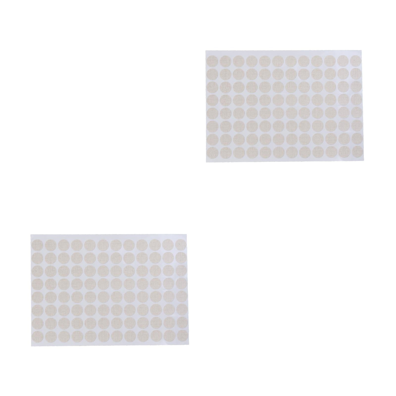 2 Count Screw Hole Caps Covers Sticky Tack Decor to Mirrors - Walmart.com