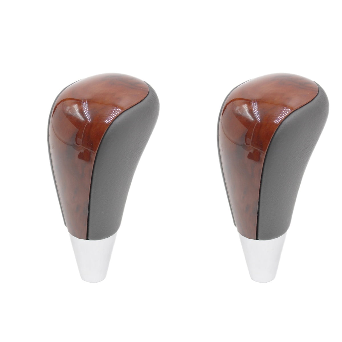 2 Count Shift Head Paddle Black Knobs Automatic Gear Shifts