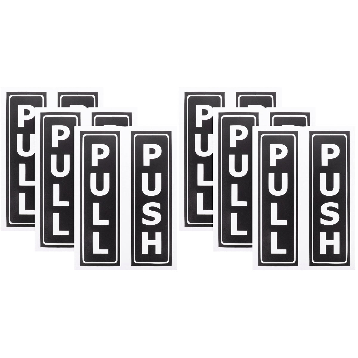 Wc Sliding Sticker 2 Count Sliding Door Logo Sticker Reusable Stickers Toilet - Walmart.com