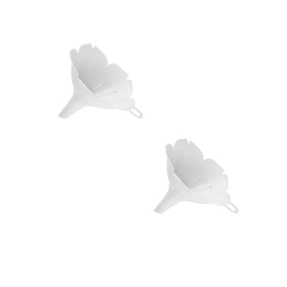 2 Count Small Kitchen Funnel Wall-mounted Easy to Clean