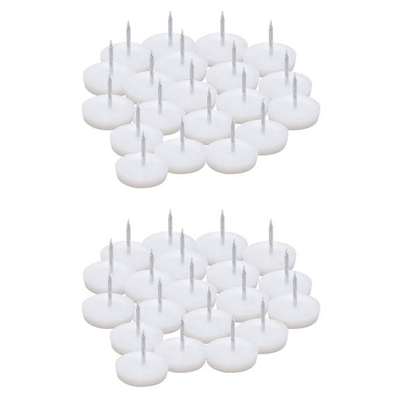 2 Count Sofa Button Furniture Tacks Nails Thumbtack Head White