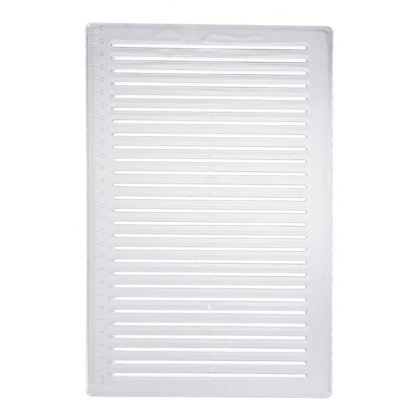 2 Count Spacers Grid Ruler Line Drawing Examination Transparent