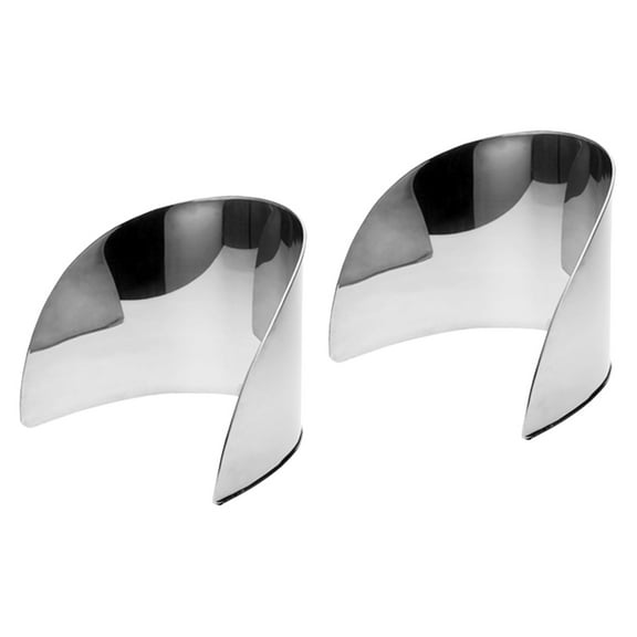 2 Count Splatter Shield Guard Home Accessory Block Wallpaper Child Silver