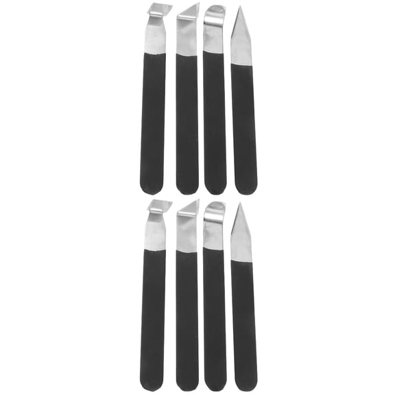 2 Count Stainless Steel Trimming Knife Rust Resistant Tools