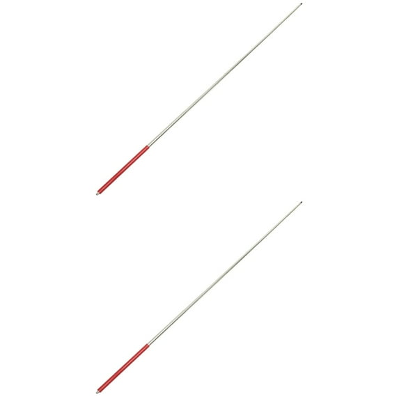 CIMAXIC Retractable Red Hand Pointer, Durable Stainless Steel, Teaching Use, 2Pcs