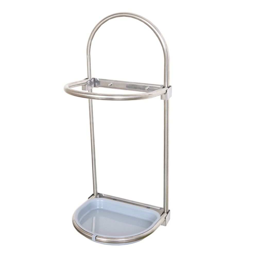 2 Count Suction Wall Umbrella Stand Freestanding Brackets Holder Blue