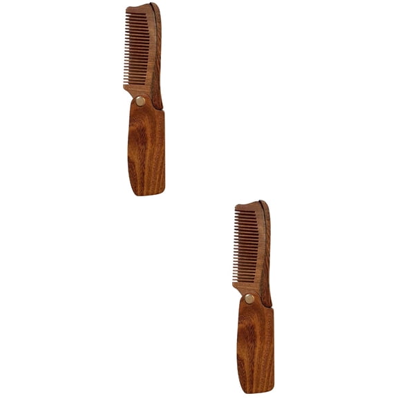 2 Count Tail Hair Care Comb Men's Hairdressing Man