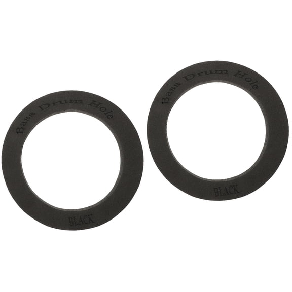 2 Count Tank Drum Pads Kit Bass Amplifier Kick Foams