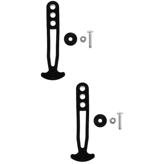LOLIPPYY Marine Expansion Clip, Black, Easy to Install, Suitable for Boats and Kayaks, 2Pcs