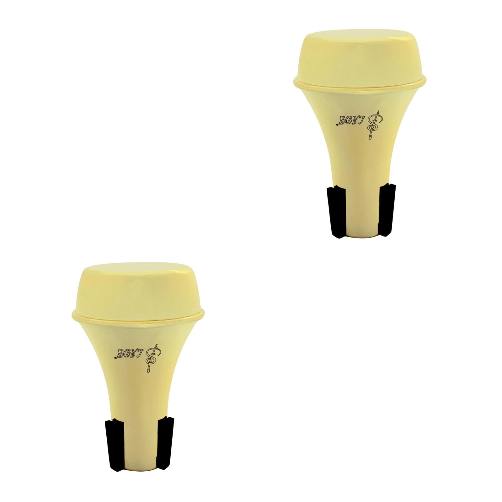 2 Count Trompete Beginner Trumpet Mute for Muffler Sound
