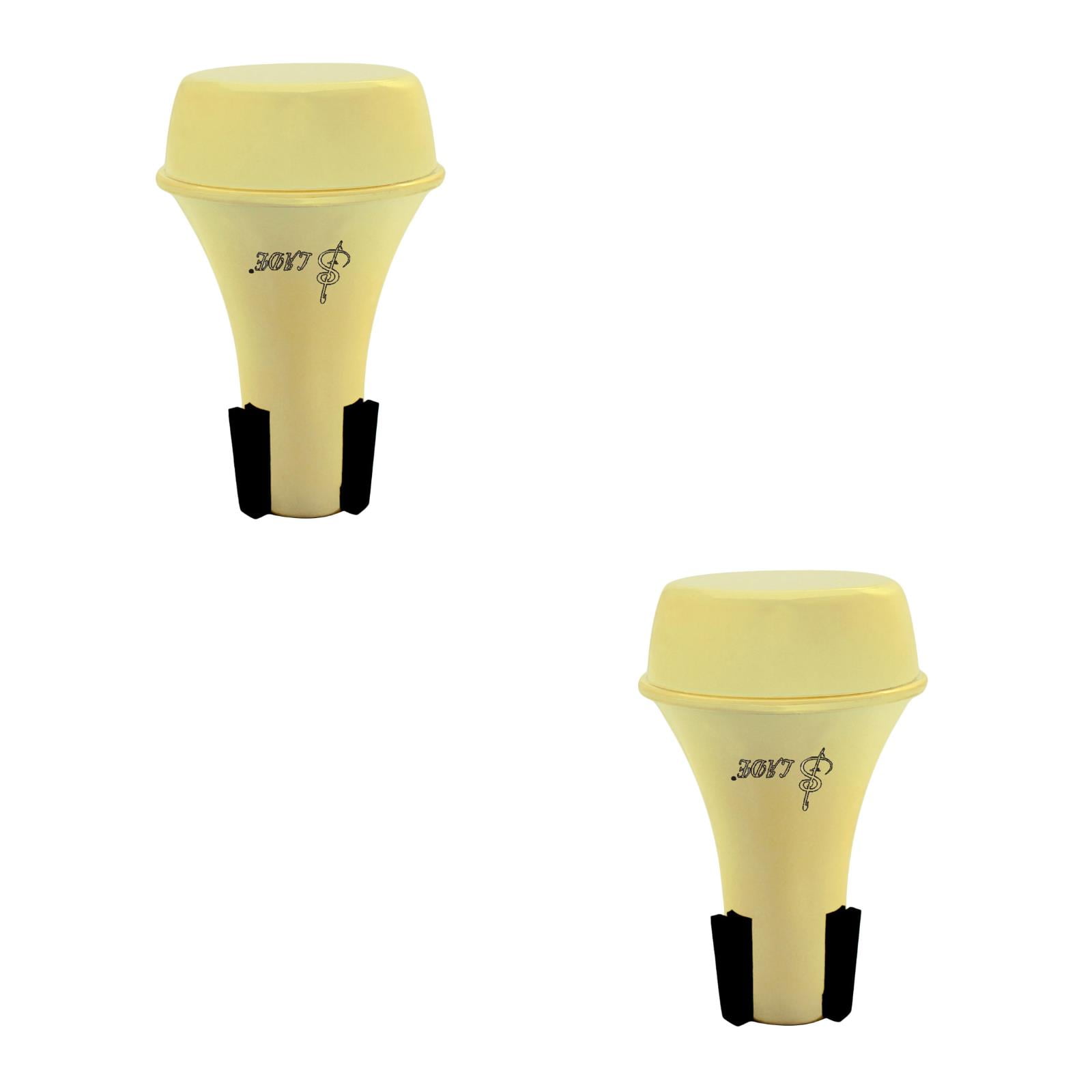 2 Count Trompete Mute Trumpet Surdina for Practice Accessory Beginner