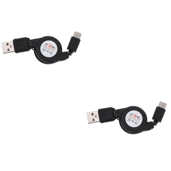 2 Count USB Type Charger Charging Cable Portable High