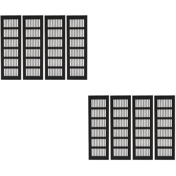 2 Count Ventilation Net Machine Monitor Tin Home Decor Black