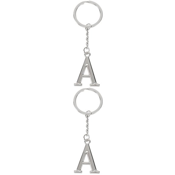 2 Count Vorcool Key Rings Silver Keychain Collectible