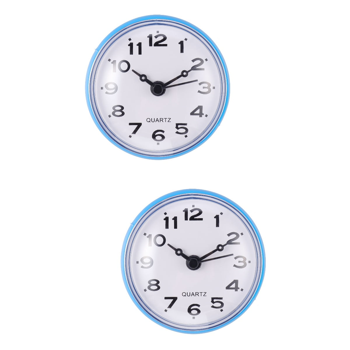 2 Count Wall Clock Waterproof Shower Timer Sucker - Walmart.com