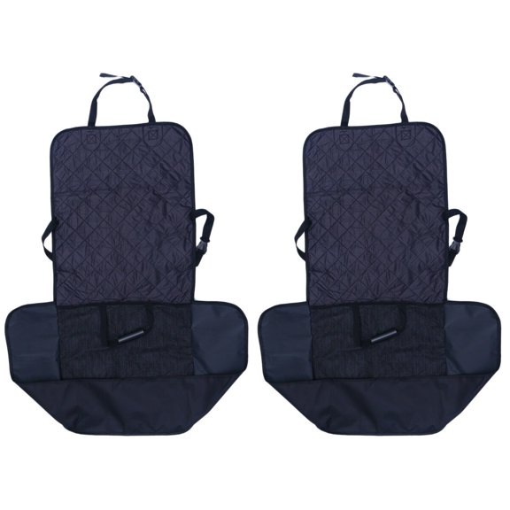 2 Count Water Resistant Pet Dog Front Seat Cover Non Slip Car Van SUV Seat Protector