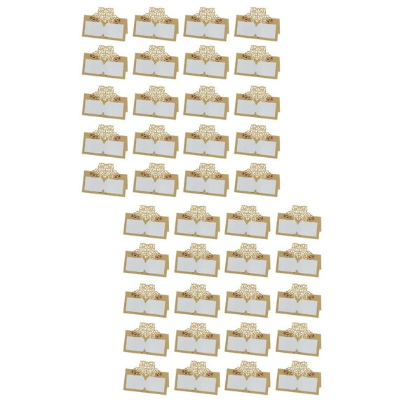 2 Count Wedding Seating Chart Board Banquet Name Cards Vintage Paper Place