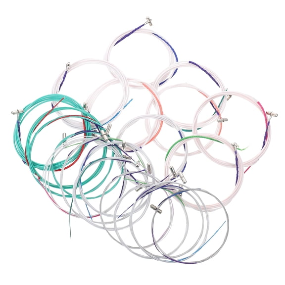 2 Count Zither Strings Guzheng Mini Practical Assorted Color