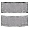 thumbnail image 1 of (2) Creepy Black Cloth Decoration, 30 x 72 Inch Gauze Fabric Tattered Spooky Netting for Haunted House Party Props Indoor & Outdoor Halloween Decor Supply, 1 of 7