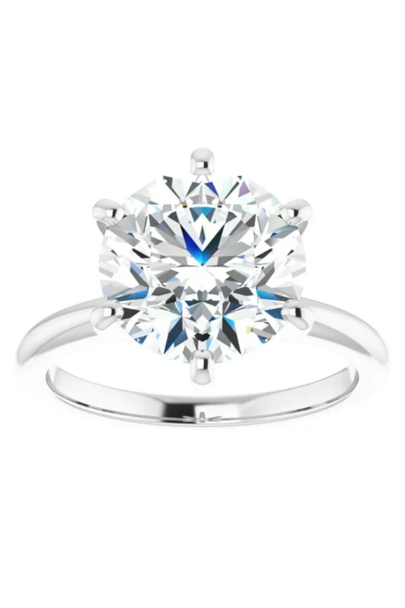 2 Ct. Lab Grown Round Brilliant Diamond Engagement Ring