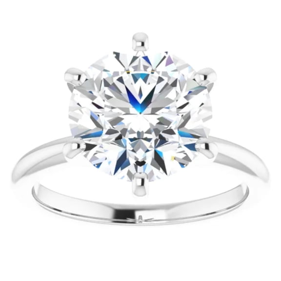 2 Ct. Lab Grown Round Brilliant Diamond Engagement Ring