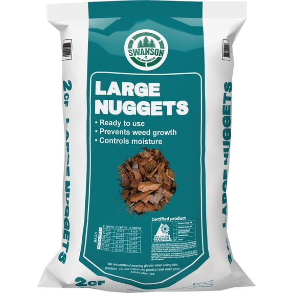 2 Cu Ft Western Bark, Large-Greensmix-WGM03213