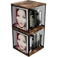2 Cube Storage Organizer, Small Bookshelves, DIY Variable Stackable