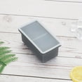 thumbnail image 1 of 2-Cup Silicone Freezer Tray with Lid, 250ml Large Ice Cube Mold, Reusable Container for Soup, Stews & Sauces BPA-Free, Leakproof (4.6" x 2.7"), 1 of 5