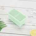 thumbnail image 1 of 2-Cup Silicone Freezer Tray with Lid, 250ml Large Ice Cube Mold, Reusable Container for Soup, Stews & Sauces BPA-Free, Leakproof (4.6" x 2.7"), 1 of 5
