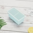 thumbnail image 1 of 2-Cup Silicone Freezer Tray with Lid, 250ml Large Ice Cube Mold, Reusable Container for Soup, Stews & Sauces BPA-Free, Leakproof (4.6" x 2.7"), 1 of 4