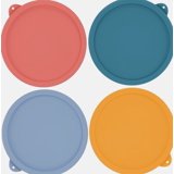 2 Cup Silicone Replacement Lids Storage Cover 4 Pack, 2 Cup - 4 Pack ...