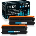 thumbnail image 1 of 2 Cyan TN433 / TN433C Toner Cartridge Replacement for Brother MFC-L8610CDW L8900CDW L8690CDW L9570CDW HL-L8260CDW L8360CDW L8360CDWT L9310CDW L9310CDWTT DCP-L8410CDW Printer, 1 of 7