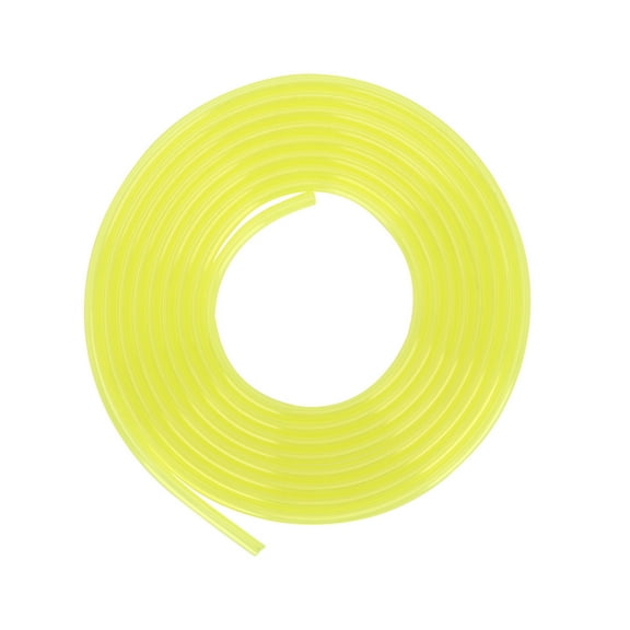2 Cycle Engines Fuel Line Hose, Compatible Small Engine Silicone Tube Temperature Resistant (1PCS, Yellow)