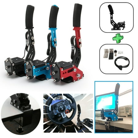 2-DAY Mad Hornets Racing Games Handbrake 14Bit USB SIM Kits for Steering Wheel Stand G29 G920 PC