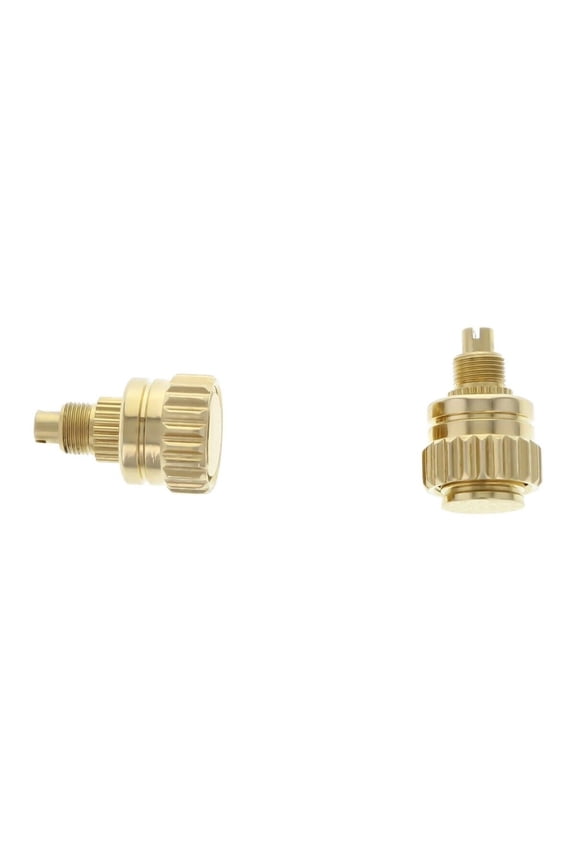2 DAYTONA WATCH CROWN PUSHER FOR ROLEX 116518 116520 116523 116598 116599 GOLD