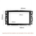 thumbnail image 1 of 2 DIN Car Radio Stereo Dash Frame Kit For GMC Sierra Chevy Silverado 2007-14 USA, 1 of 5