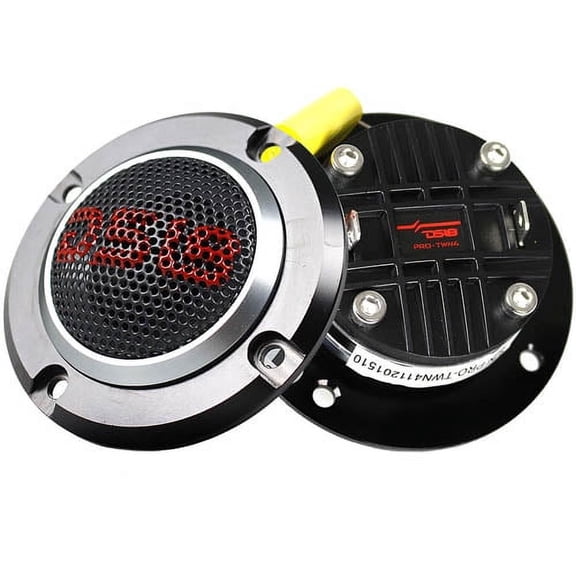 2 DS18 Super Bullet Tweeters 280 Watts Max 4 Ohm Neodymium Magnet Pro-Twn4 1" VC