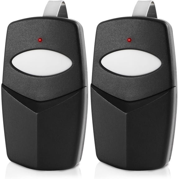 2 DTC for Delta 3 Garage Door Remote 8 DIP Switch Digit Gate Opener Remote Replace DTD DNT00002A DNT00017A DT DTA DT2D gate Control Remote Transmitter with 2 Visor Clip 310 MHz 1-Button