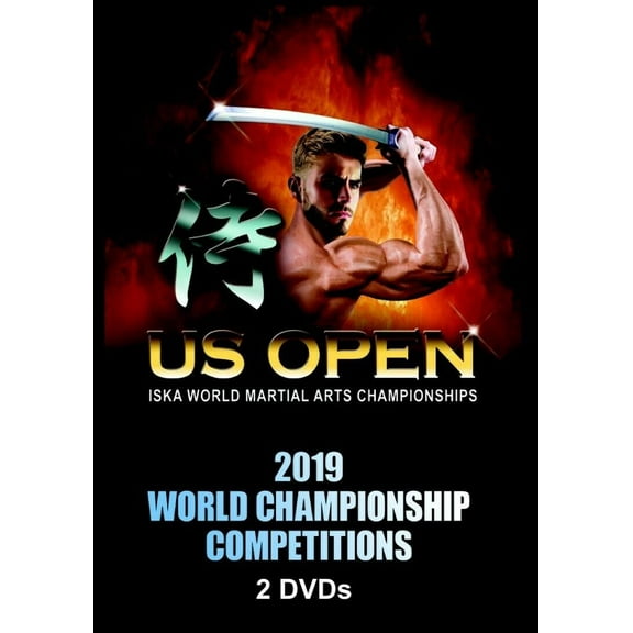 2 DVD Set 2019 ISKA US Open World Martial Arts Karate Championships Tournament