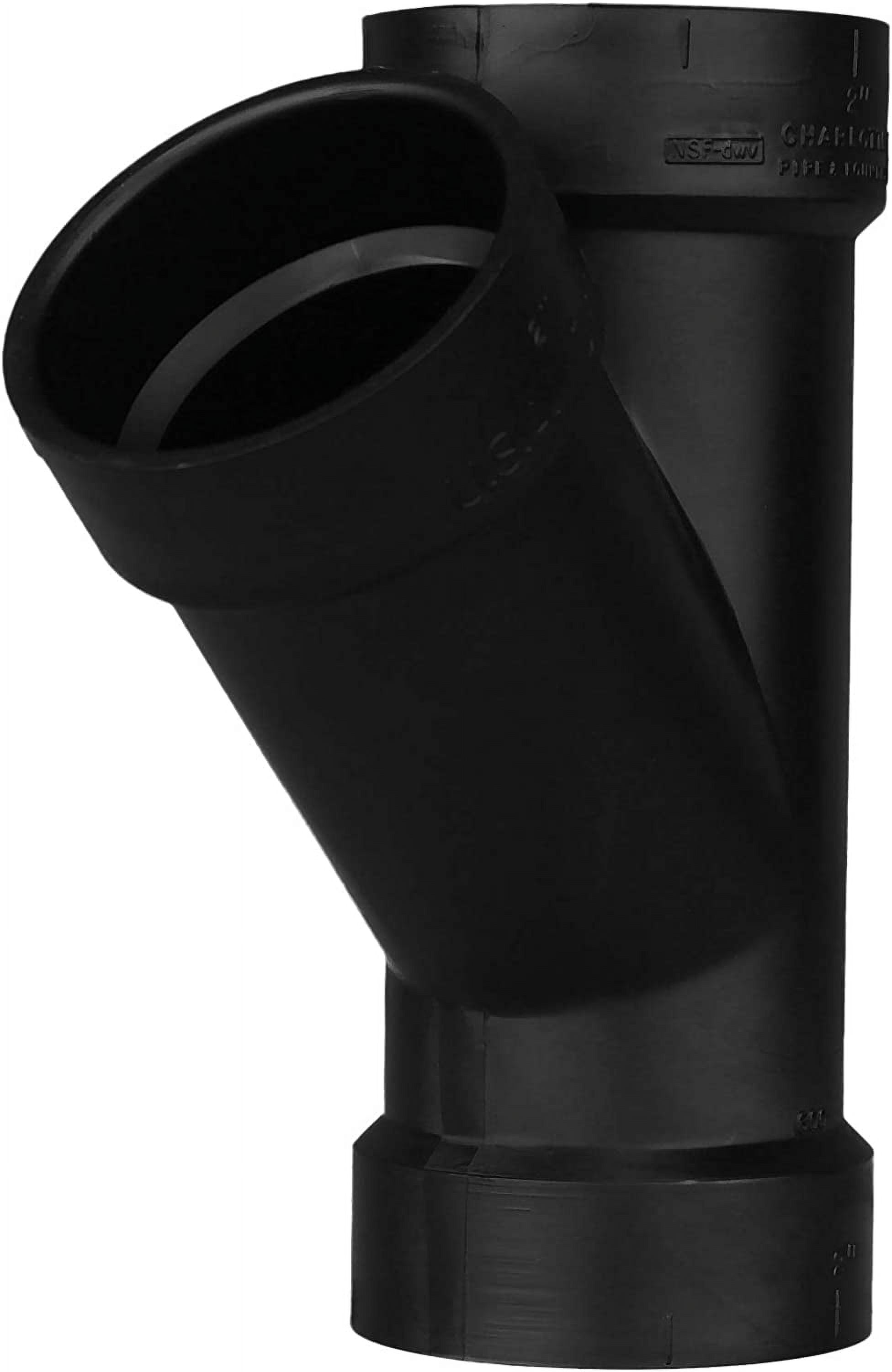 2 DWV WYE ALL HUB DWV (DRAIN, WASTE VENT) (25 Unit Box)