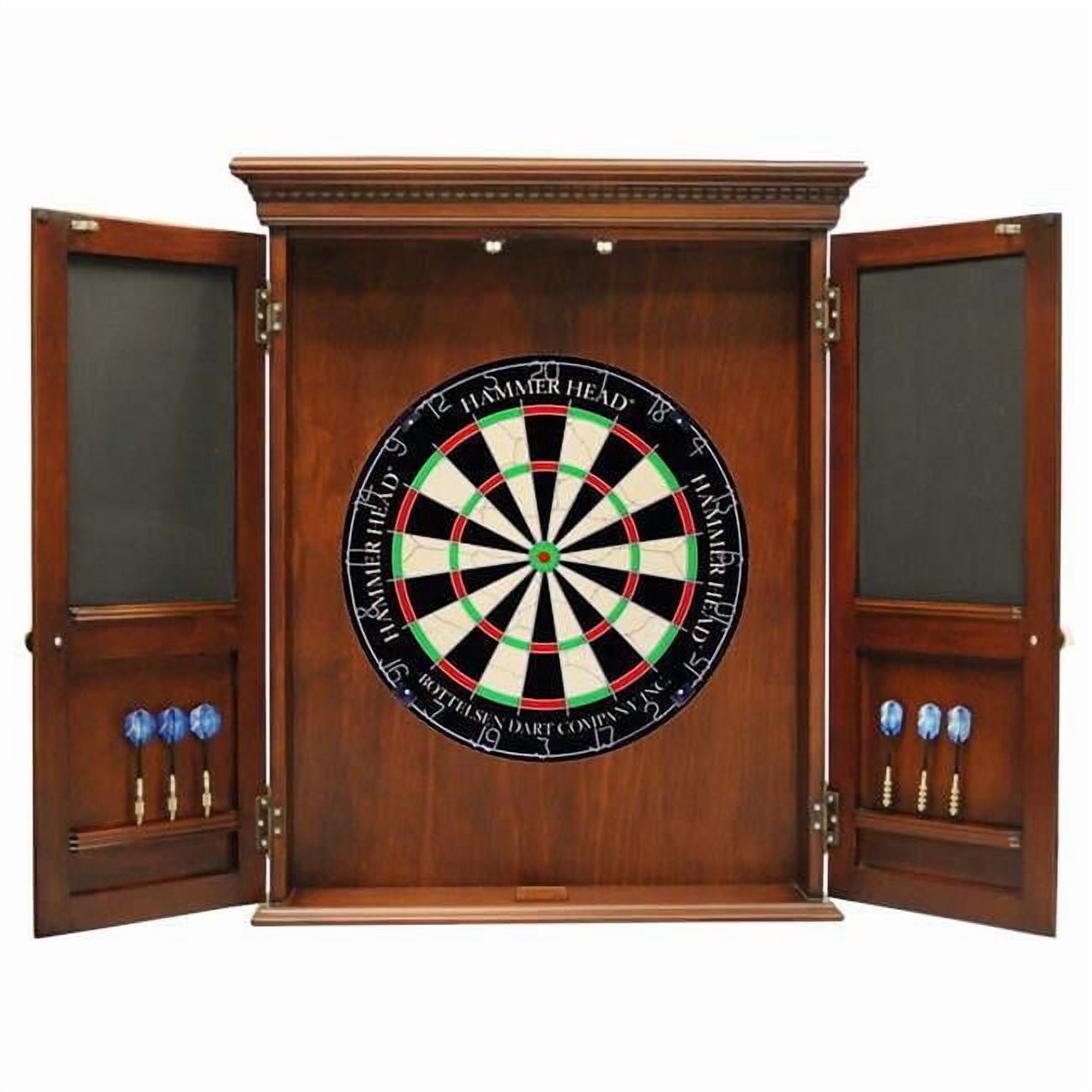 2 Day Designs 771 Mission Dart Board Cabinet