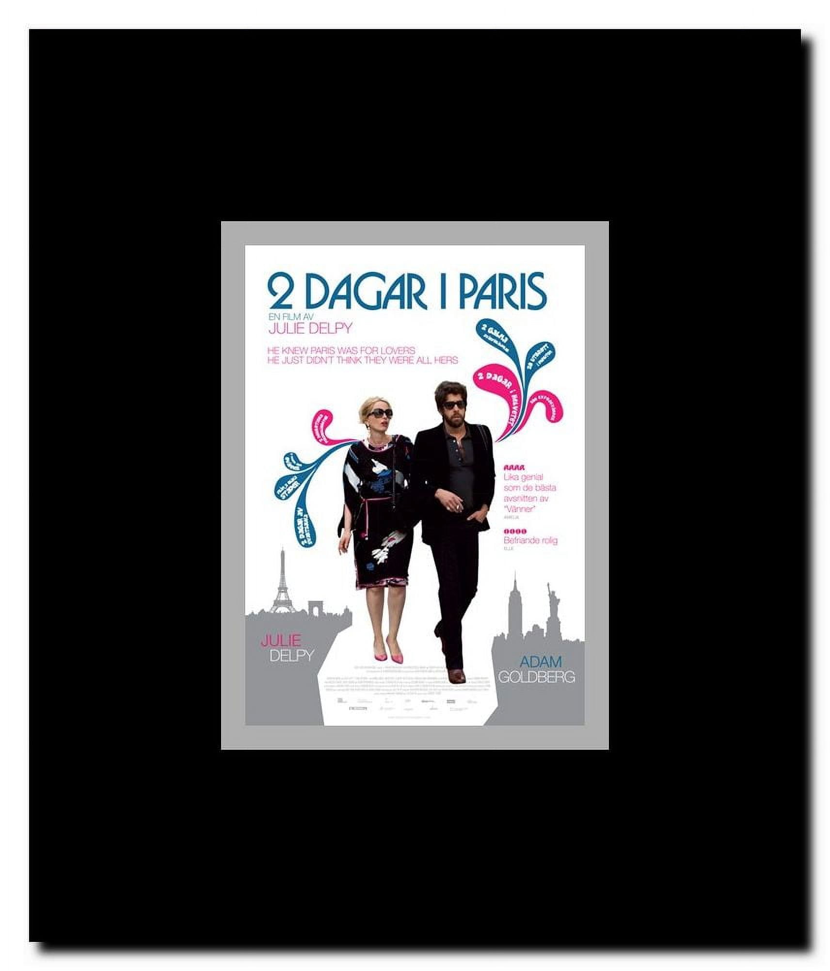 2 Days in Paris Framed Movie Poster