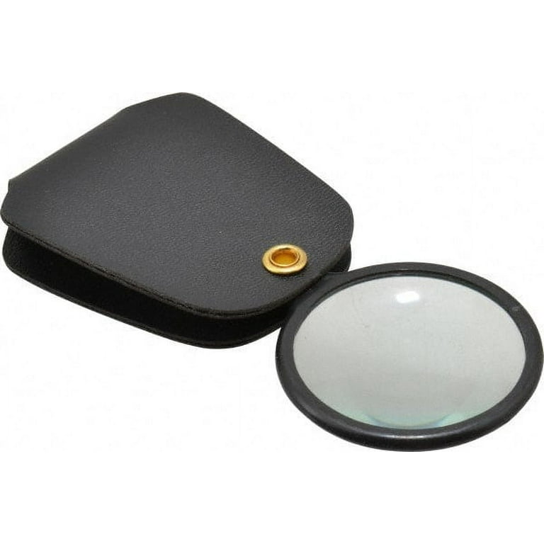 5X Glass Lens Magnifying Glass - 2-inch diameter