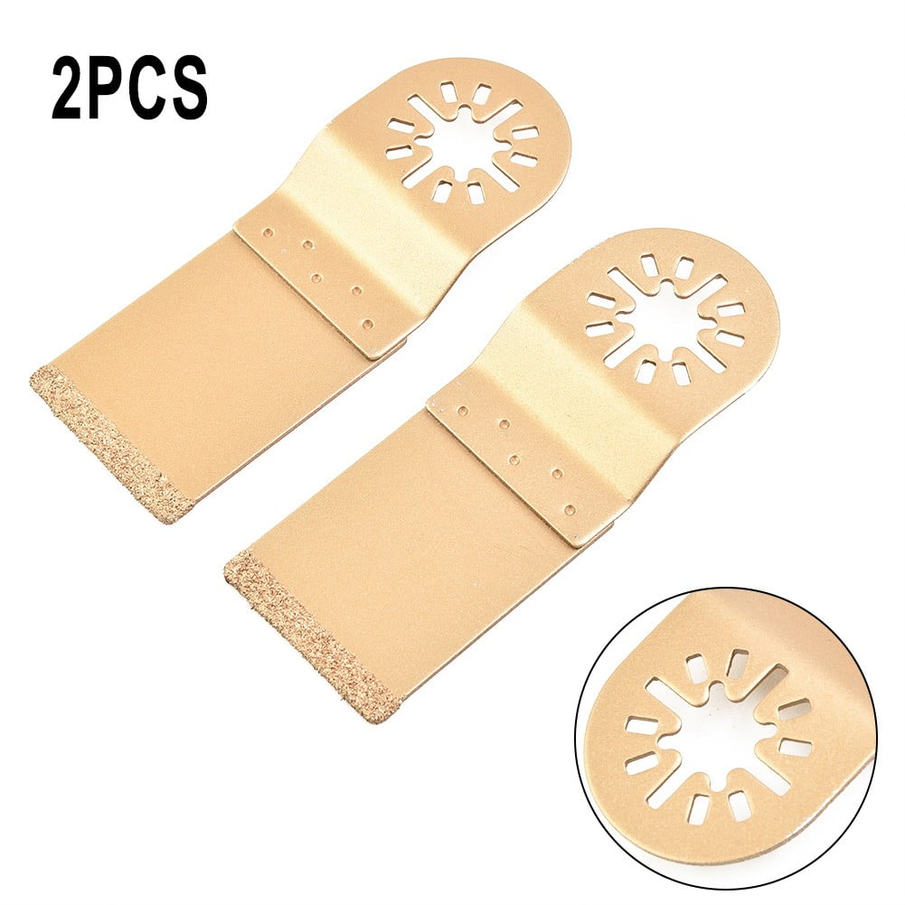 2 Diamond Carbide Oscillating Multi Tool For Precise cuts in Tile