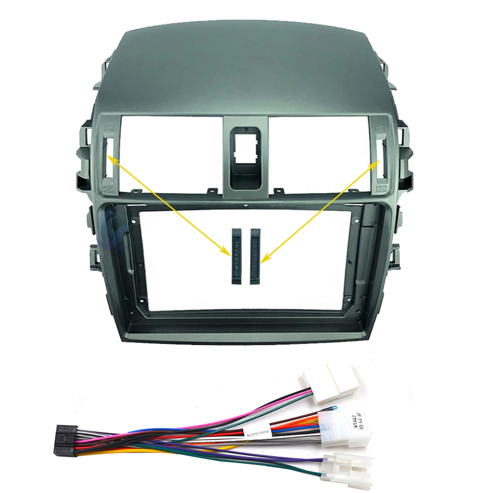 2 Din Auto Radio Frame for Toyota Corolla 2006 2007 2008 2009 2010 2011 ...