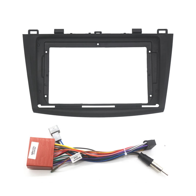 Cadre Façade 2 DIN 9 Pouces Pour Mazda 2 Demio 2007-2014 - Kit Installation Radio Android - Plastique ABS