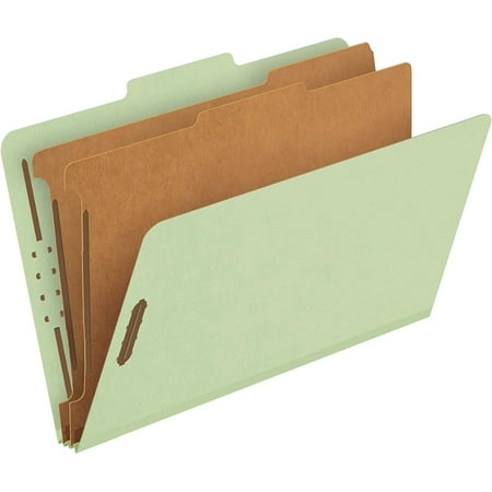 2-Divider Legal Classification File Folders Box of 10 and Letter Size Manila File Folders with 1/3-Cut Tabs, 100 per Box