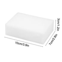 Magic Sponges Eraser,10 Pack Melamine Sponge in Bulk,2X Density,Long Lasting,Cleaning Sponge for Kitchen, Bathroom,Bathtub, Sink,Furniture, Wall Cleaner (White,3.93x2.36x0.79in)