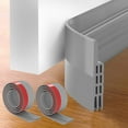 2 Door Draft Stopper, Under Door Sweep for Exterior & Interior Doors